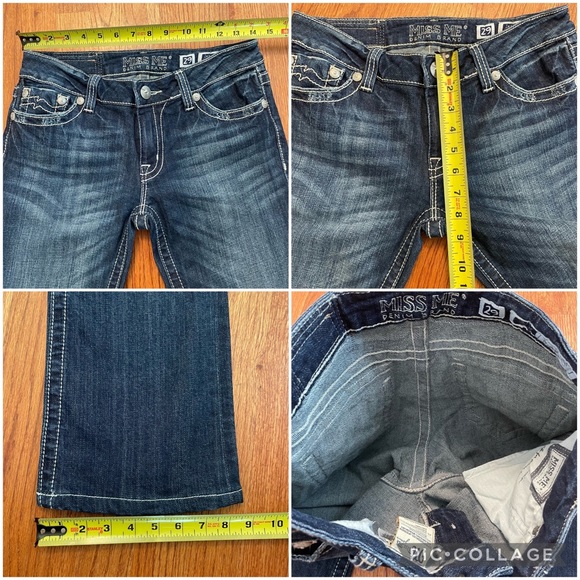 Miss Me Irene Boot Cut jeans in Brabdury size 29 - Picture 12 of 13